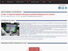Tablet Screenshot of logotec.be